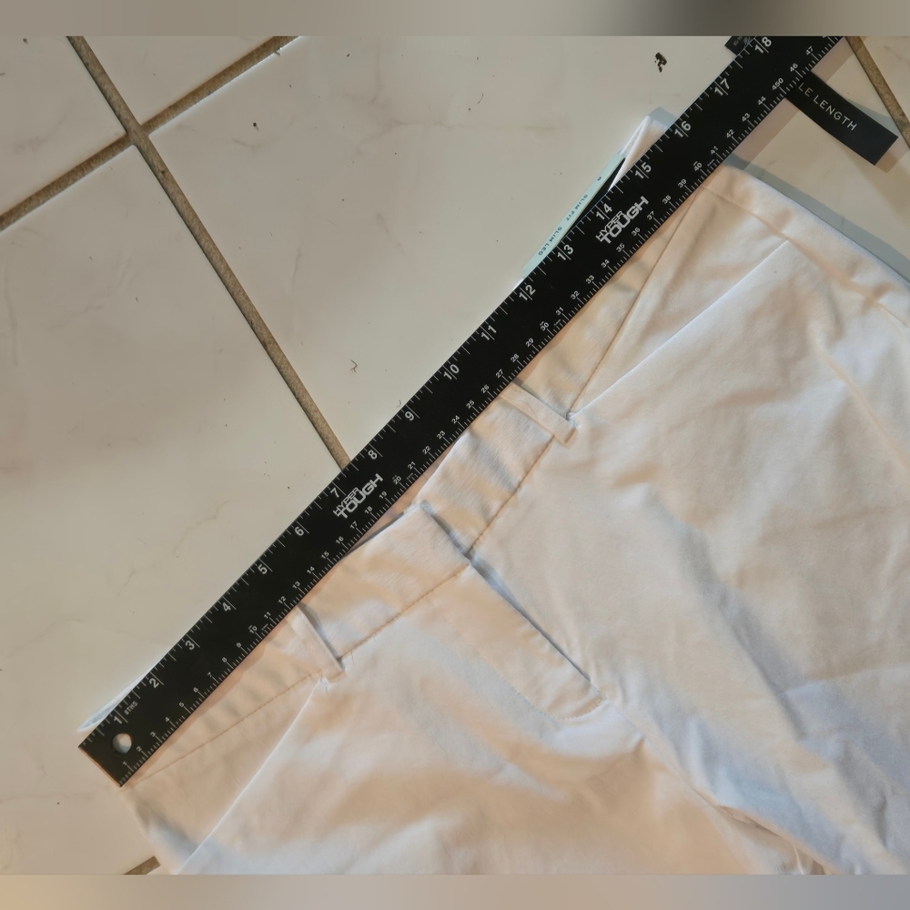 Worthington White Jeans Ankle Slim Fit $42 NEW Size 8 Jeans Denim Cropped Preppy - Picture 9 of 9